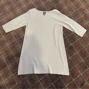 Eileen Fisher long sweater periwinkle blue women's small